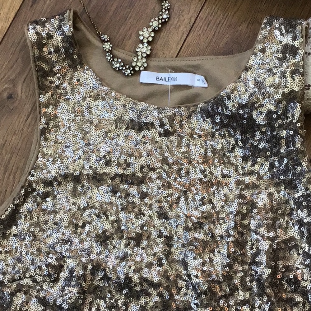 NWT BAILEY 44 SEQUINED TANK TOP - Picture 4 of 14